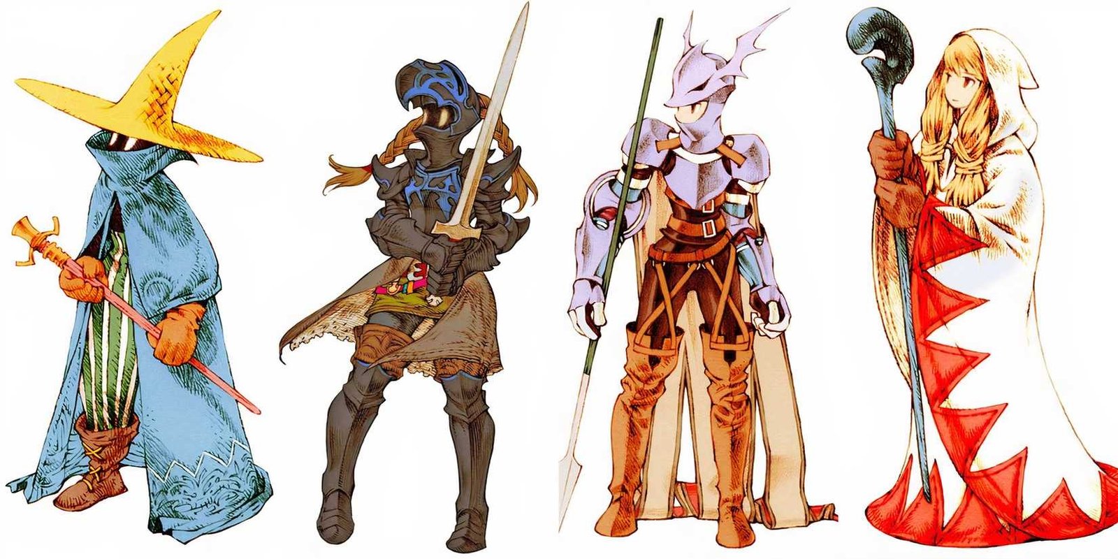 Final Fantasy Tactics Job Collage