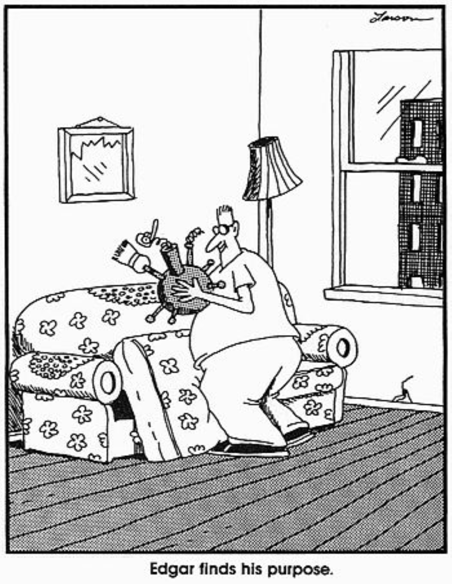 Edgar far side purpose