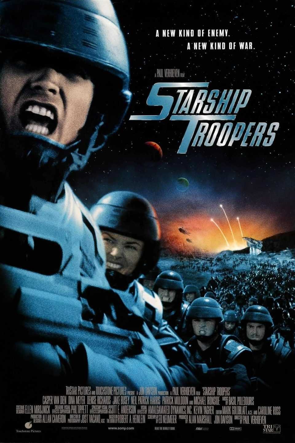 First Animated Movie Adaptation Announced 4 Starship Troopers Movie Poster