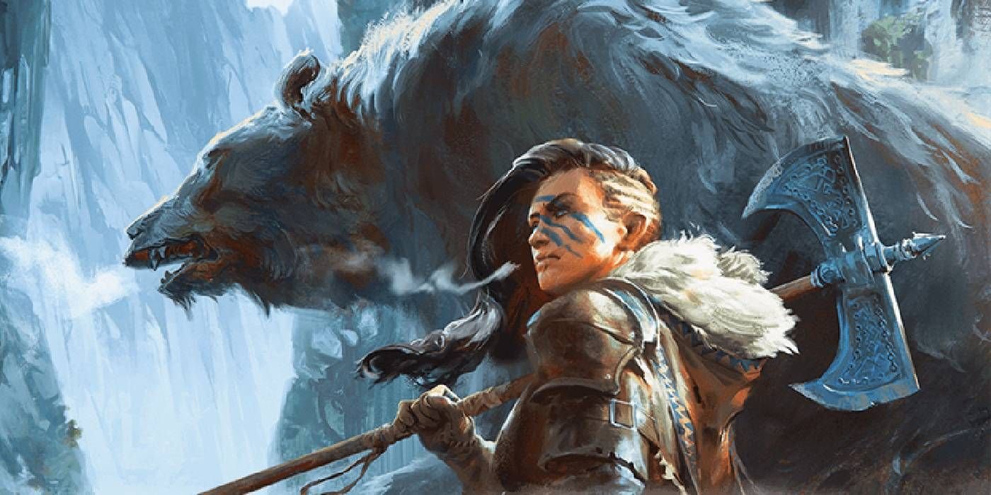 10 Best Homebrew Rules to Elevate Your D&D Campaign 6 Dungeons and Dragons Path of the Totem Warrior Barbarian character with bear spirit