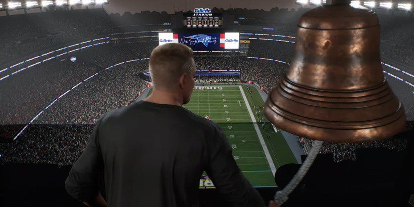 Madden NFL 26 Patriots Stadium in game