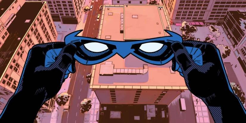 Nightwing Mask in DC Comics