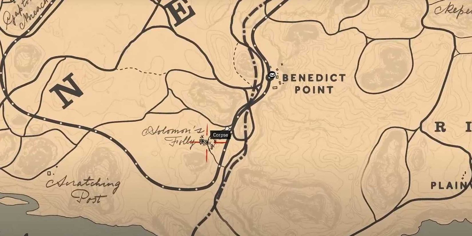 Red Dead Redemption 2 Solomon's Folly Del Lobos endgame Gang Hideout location on map