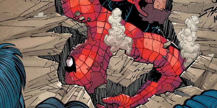 spider-man taken down by hellgate