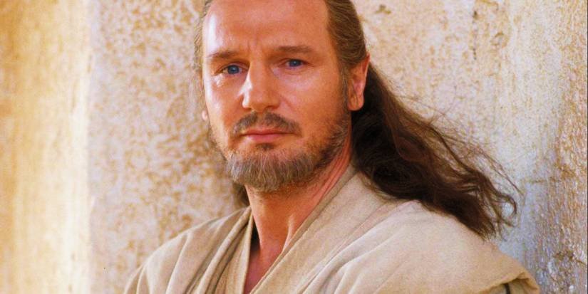 Liam Neeson as Qui-Gon Jinn in Star Wars