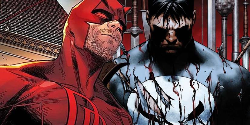 Punisher Daredevil Marvel Comics