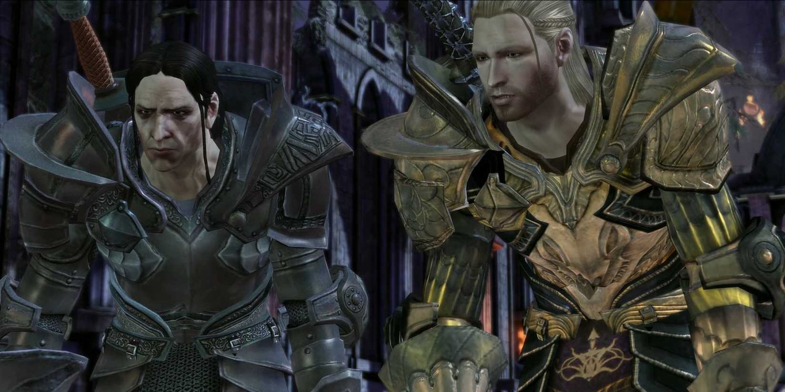 King Cailan and Loghain plan for the battle at Ostagar in Dragon Age Origins