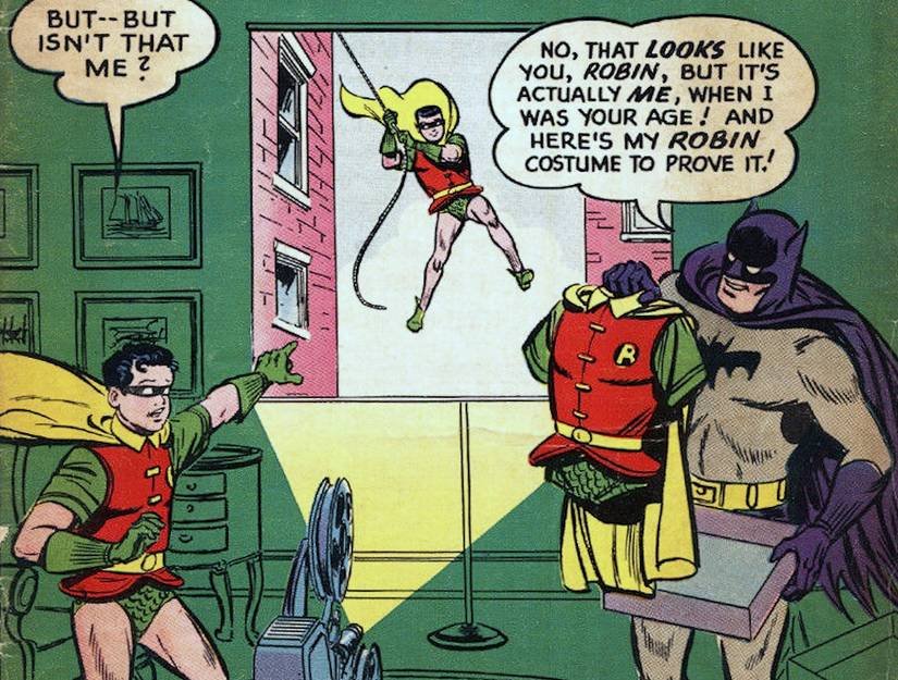 Batman Shows When Bruce Wayne was Robin in Flashback