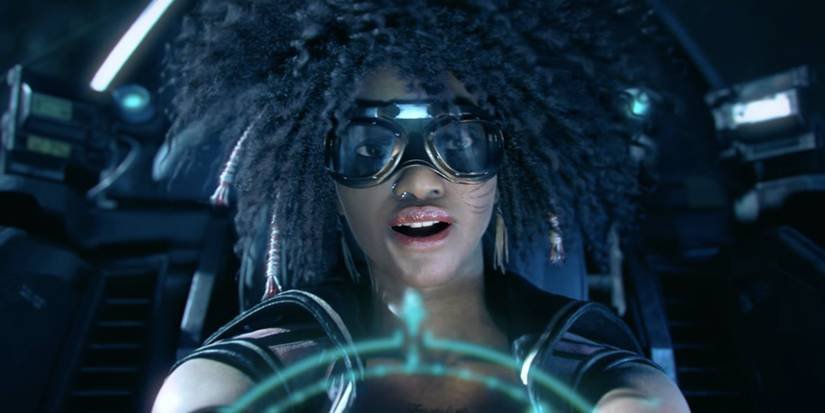 Jade in the driver's seat in the Beyond Good and Evil 2 trailer.
