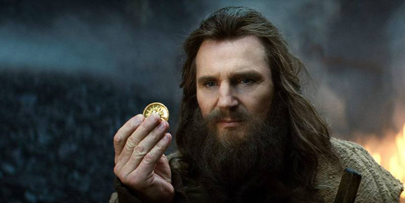 Liam Neeson as Zeus in Clash of the Titans