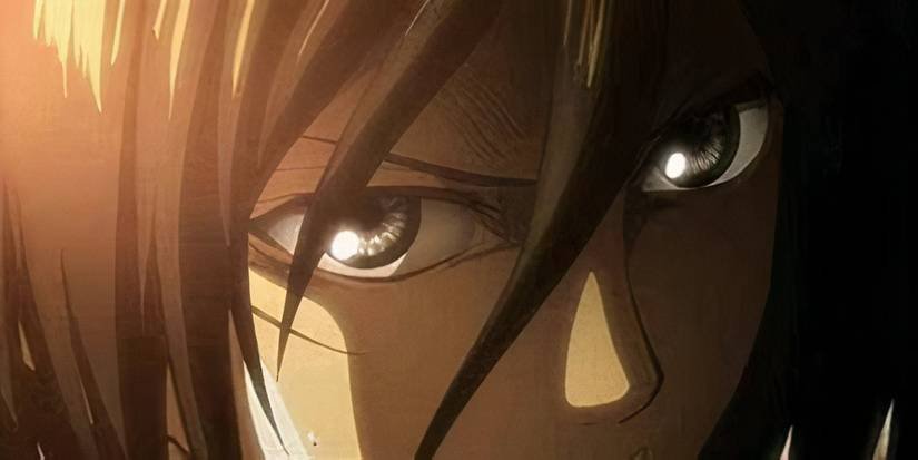 Attack on Titan - Mikasa looking angry